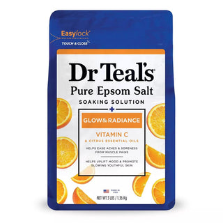 DR TEAL'S SOAKING SOLUTION GLOW & RADIANCE 3LBS - Beautylicious Canada