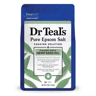 DR TEAL'S SOAKING SOLUTION HEMP SEED OIL 3LBS - Beautylicious Canada