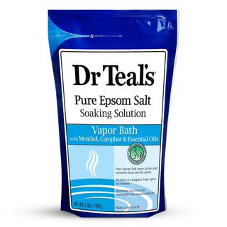 DR TEAL'S SOAKING SOLUTION VAPOR BATH W/ MENT 2LBS - Beautylicious Canada