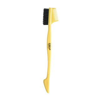 EBIN 3 IN 1 YELLOW EDGE BRUSH & COMB - REGULAR TYPE - Beautylicious Canada