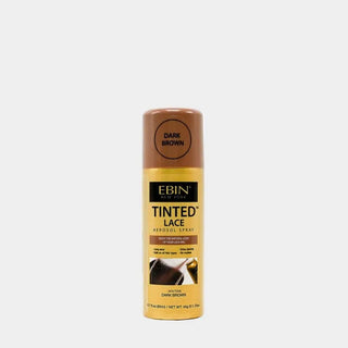 EBIN SPRAY AÉROSOL TEINTÉ DENTELLE - BRUN FONCÉ 2.7OZ