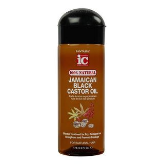FANTASIA IC 100% Natural Jamaican Black Castor Oil 6OZ - Beautylicious Canada