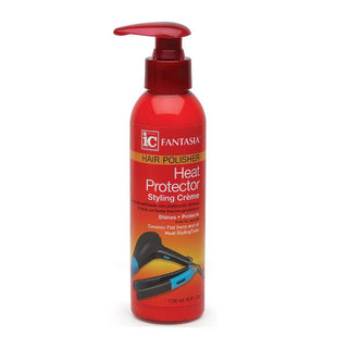 FANTASIA IC HAIR POLISHER HEAT PROTECTOR STYLING CREME 6OZ - Beautylicious Canada