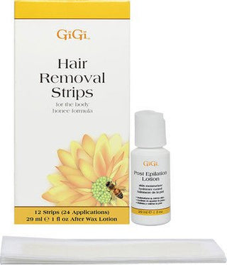 GIGI Hair Removal Strips For Body 12 Strips - Beautylicious Canada