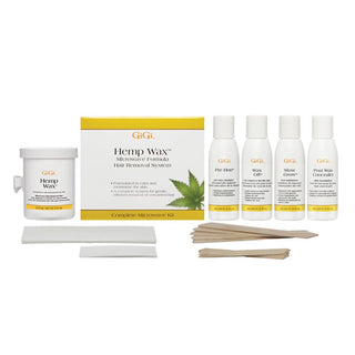 GIGI HEMP WAX COMPLETE MICROWAVE KIT - Beautylicious Canada