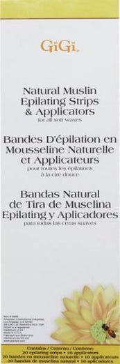 GIGI Natural Muslin & Spatula Combo Model #GG - 0680 - Beautylicious Canada