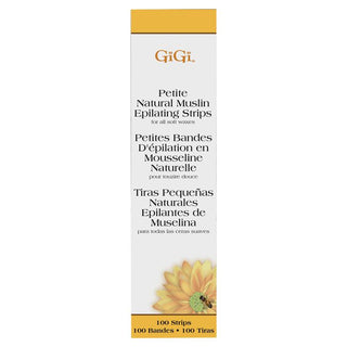 GIGI Petite Natural Muslin Strips - Beautylicious Canada