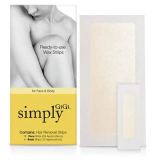 GIGI Ready To Use Wax Strips For Face & Body - Beautylicious Canada
