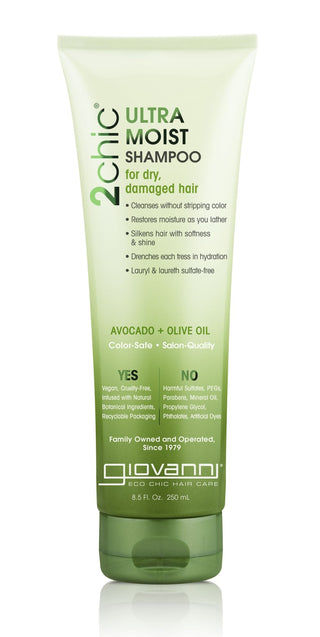 GIOVANNI AVOCADO & OLIVE SHAMPOO 8.5FL - Beautylicious Canada