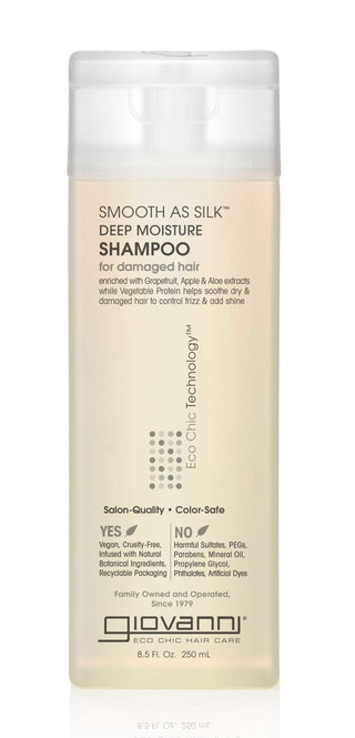 GIOVANNI SMTH AS SILK SHMPOO 8.5 OZ - Beautylicious Canada