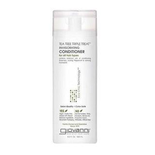 GIOVANNI TEA TREE TRIPLE TREAT CONDITIONER 8.5OZ - Beautylicious Canada
