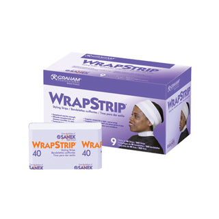 GRAHAM Wrap Strips 9 Packs of 40 Strips White - 360PCS - Beautylicious Canada