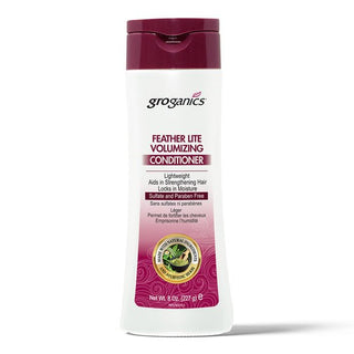 GroGanics Feather Lite Volumizing Conditioner 8oz - Beautylicious Canada