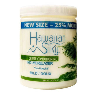 HAWAIIAN SILKY No Lye Relaxer Jar Mild 20oz - Beautylicious Canada