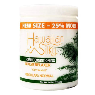 HAWAIIAN SILKY No Lye Relaxer Jar Regular 20 oz - Beautylicious Canada