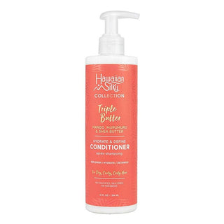 HAWAIIAN SILKY Triple Butter Hydrate & Define Conditioner 12OZ - Beautylicious Canada