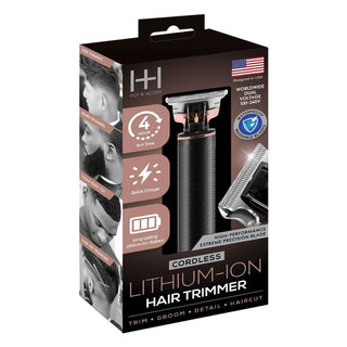 HOT&HOTTER LITHIUM-ION HAIR TRIMMER