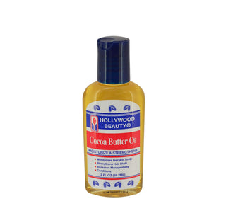 HOLLYWOOD BEAUTY COCOA BUTTER PREMIUM OIL 2OZ - Beautylicious Canada