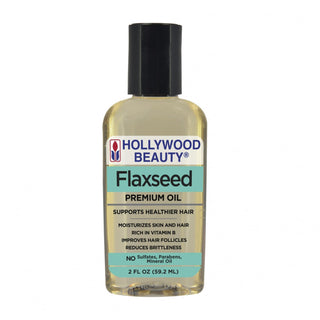 HOLLYWOOD BEAUTY FLAXSEED PREMIUM OIL 2OZ - Beautylicious Canada