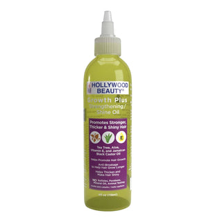 HOLLYWOOD BEAUTY GROWTH PLUS STRENGTHENING SHINE OIL 4OZ - Beautylicious Canada