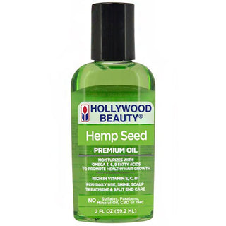 HOLLYWOOD BEAUTY HEMP SEED OIL 2OZ - Beautylicious Canada