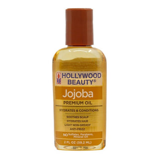 HOLLYWOOD BEAUTY JOJOBA PREMIUM OIL 2OZ - Beautylicious Canada