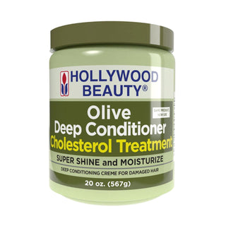 HOLLYWOOD BEAUTY OLIVE DEEP CONDITIONER 2OZ - Beautylicious Canada