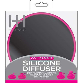 Hot & Hotter Collapsible Silicon Diffuser Pink *2981 - Beautylicious Canada