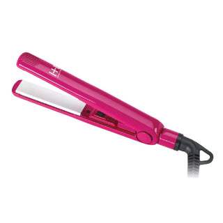 Hot & Hotter Pink Ceramic Flat Iron Mini 5/8 InchHot & Hotter Pink Ceramic Flat Iron Mini 5/8 Inch - Beautylicious Canada