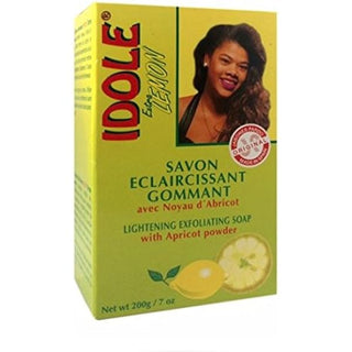 IDOLE EXTRA LEMON LIGHTENING EXFOLIATING SOAP 7OZ - Beautylicious Canada