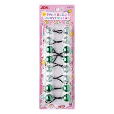 JOY TWIN BEADS PONYTAILS #16275