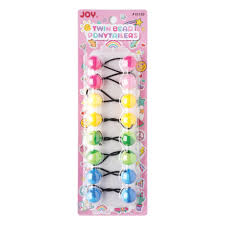 JOY TWIN BEAD PONYTAILERS *16139