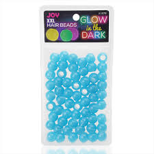 JOY XXL GLOW IN THE DARK HAIR BEADS #1979