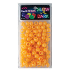 JOY GLOW IN THE DARK HAIR BEADS #1921