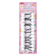 JOY TWIN BEAD PONYTAILERS *16026