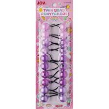 JOY TWIN BEADS PONYTAILERS #16255