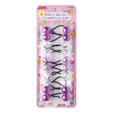 JOY TWIN BEADS PONYTAILERS #16205