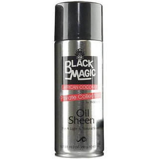 ISOPLUS BLACK MAGIC PRIVATE COLLECTION AFRICAN COCONUT OIL SHEEN 10.5OZ - Beautylicious Canada