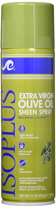 ISOPLUS EXTRA VIRGIN OLIVE OIL SHEEN 11 OZ - Beautylicious Canada