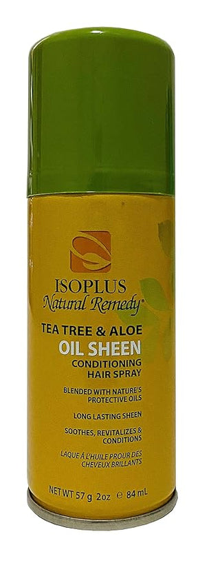 ISOPLUS NATURAL TEA TREE OIL SHEEN SPRAY 2 OZ - Beautylicious Canada