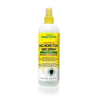 JAMACIAN MANGO & LIME Mentholated No More Itch Gro Spray 16OZ - Beautylicious Canada