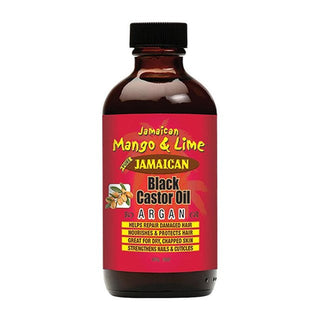 Jamaican Mango And Lime JAMAICAN BLACK CASTOR OIL & ARGAN 4OZ - Beautylicious Canada