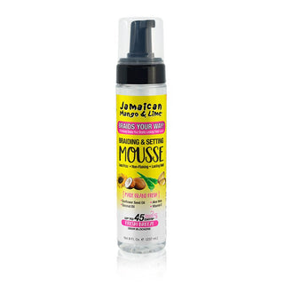 JAMAICAN MANGO & LIME BRAIDING & SETTING MOUSSE 8OZ - Beautylicious Canada