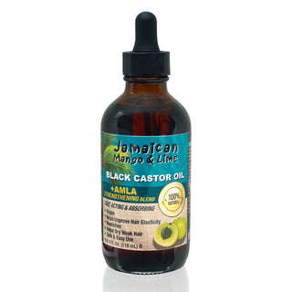 Jamaican Mango & Lime JAMAICAN BLACK CASTOR OIL & AMLA 4OZ - Beautylicious Canada