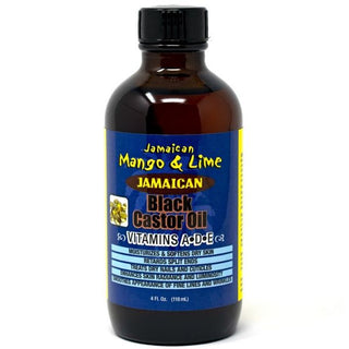 Jamaican Mango & Lime Jamaican Black Castor Oil - Vitamins A - D - E 4 oz - Beautylicious Canada