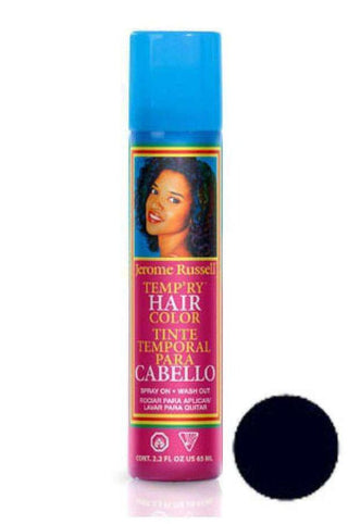 JEROME RUSSELL COLOR SPRAY 2.2OZ BLUE BLACK - Beautylicious Canada