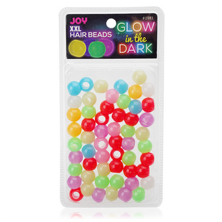 JOY GLOW IN THE DARK HAIR BEADS #1927