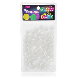 JOY XXL GLOW IN THE DARK HAIR BEADS #1973