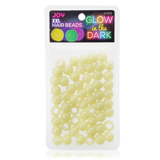 JOY XXL GLOW IN THE DARK HAIR BEADS #1975