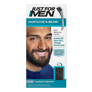 JUST FOR MEN Mustache & Beard Color M50 - Beautylicious Canada